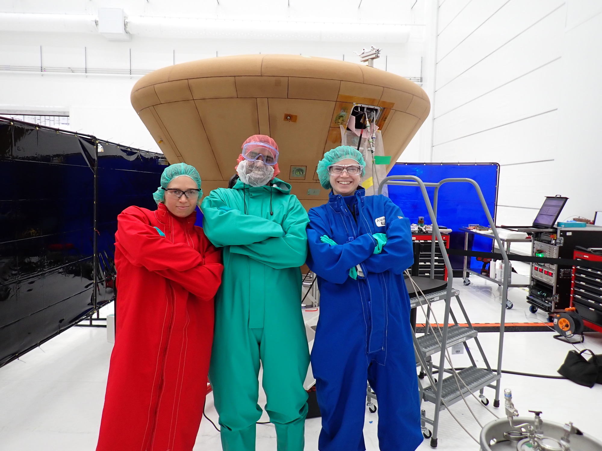 Benchmark Team fueling at launch site with Nyx capsule